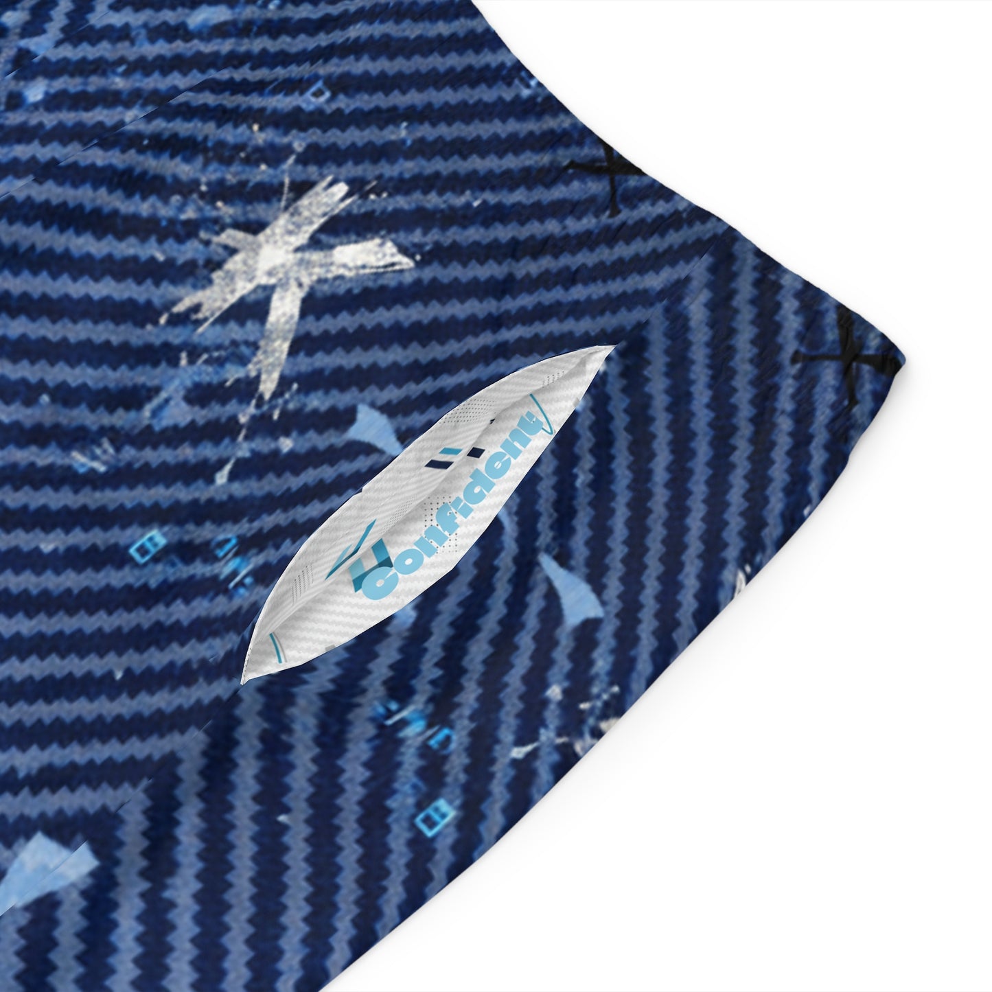 Pitcher Board Shorts — 'Rock the K' Baseball Strikeout Shorts