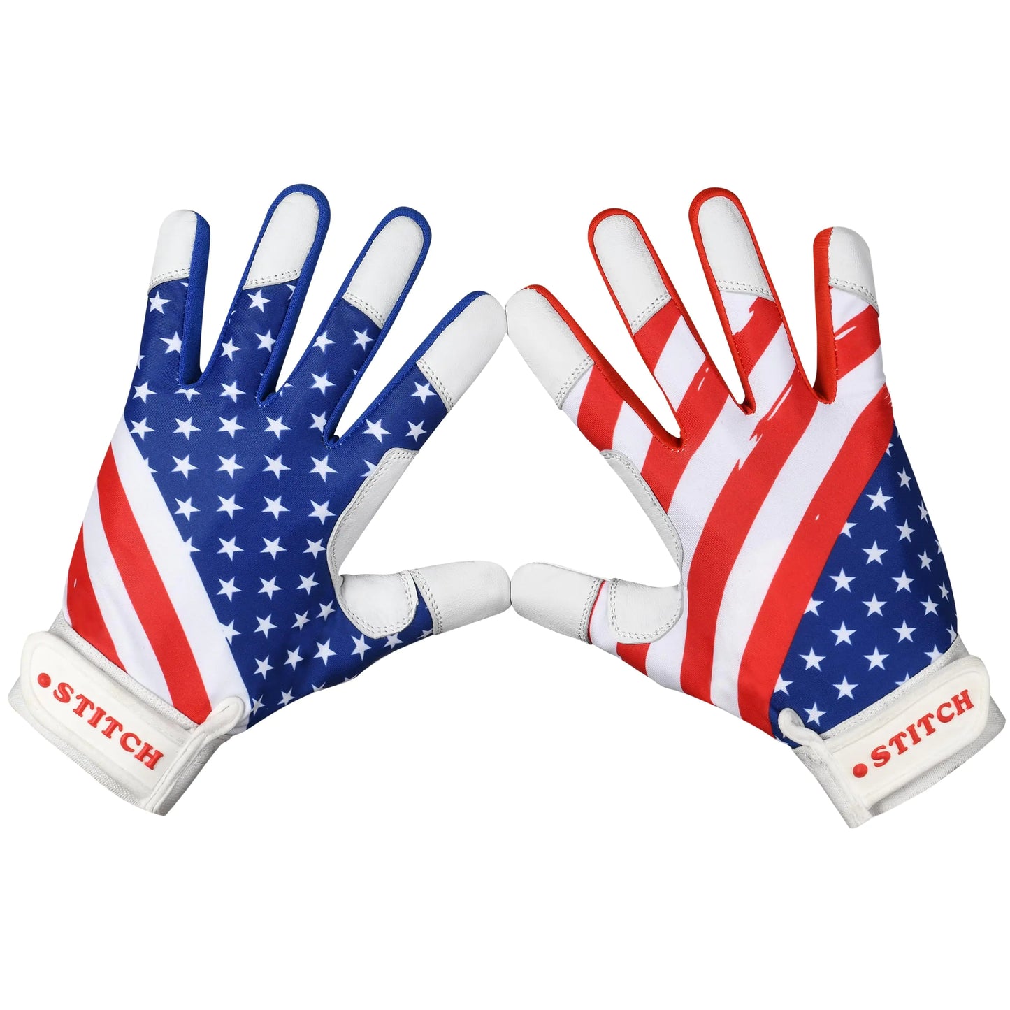 American Flag Baseball Batting Gloves