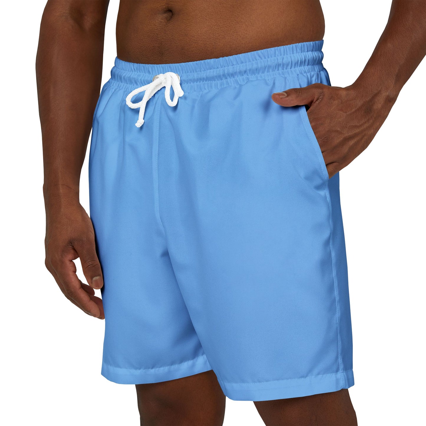 Men's Comfortable Blue Swim Shorts