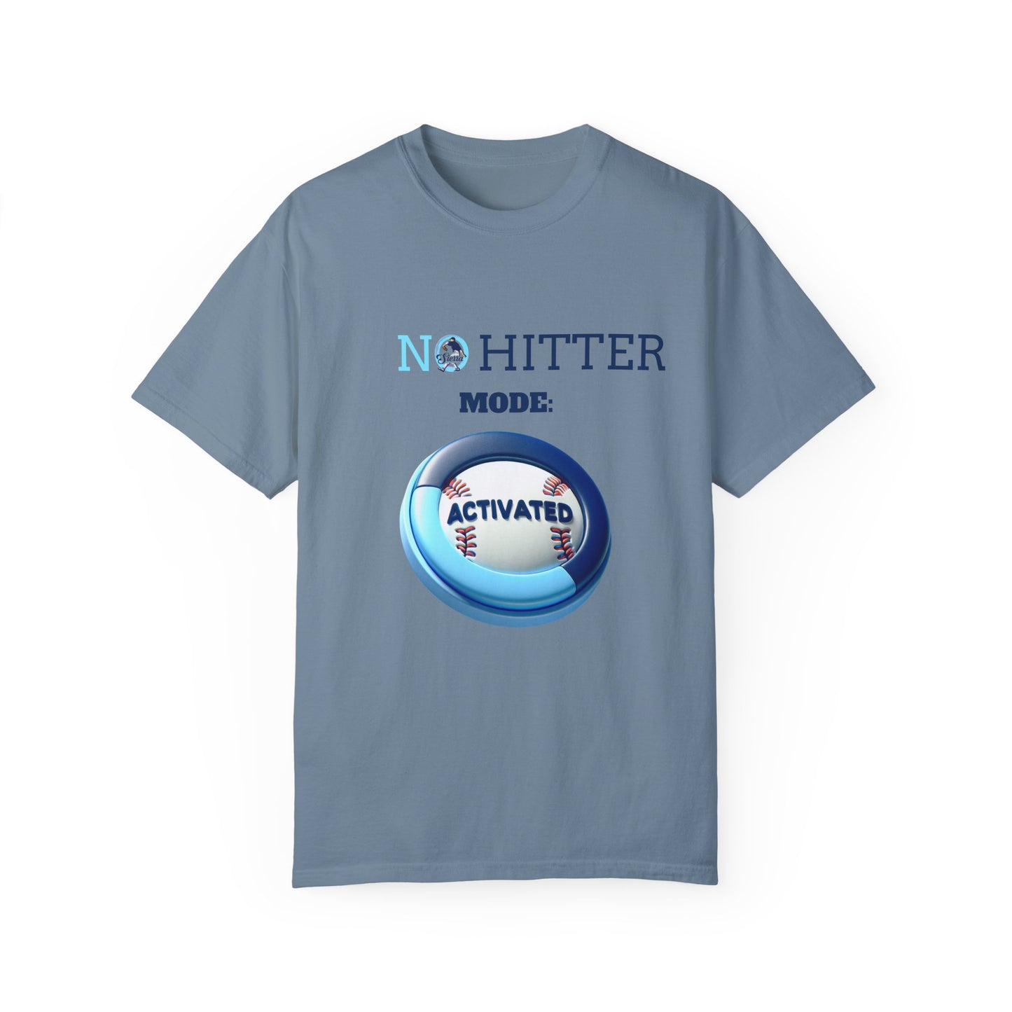 No Hitter Mode Activated Unisex Garment-Dyed T-shirt for Baseball Fans