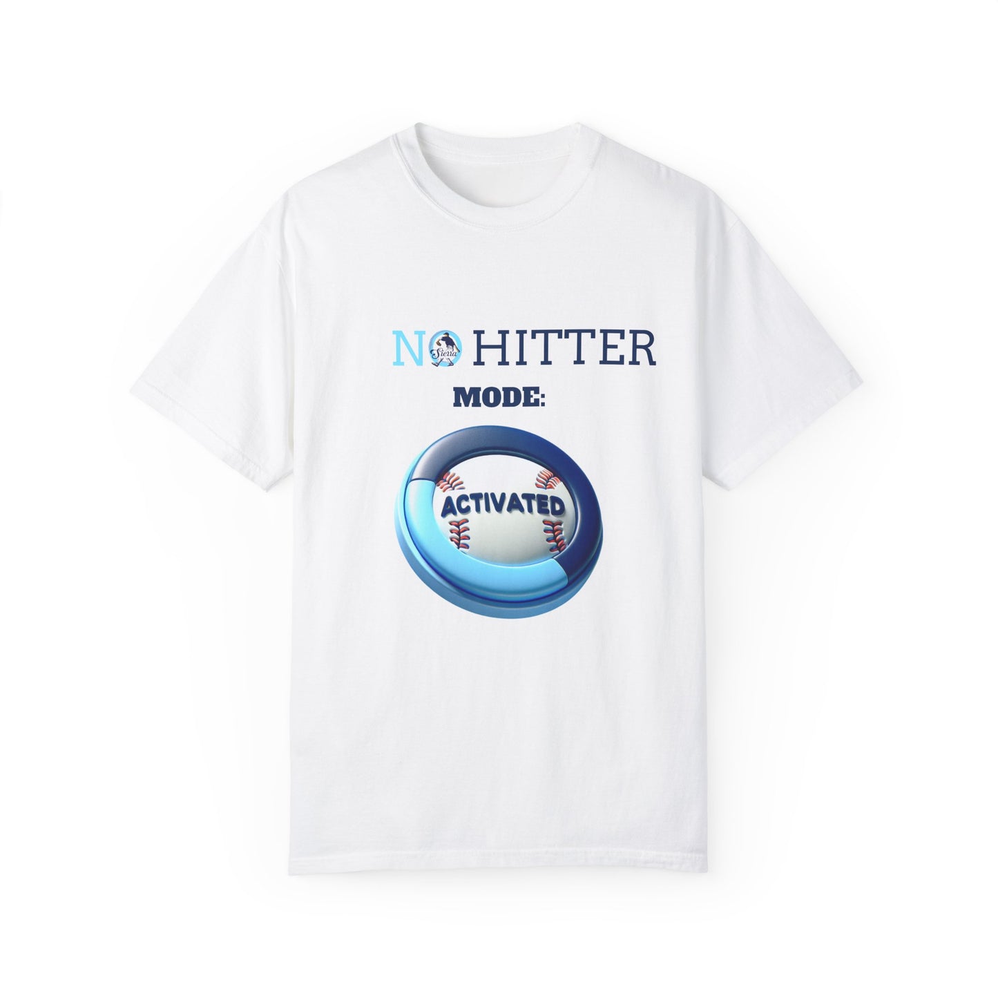 No Hitter Mode Activated Unisex Garment-Dyed T-shirt for Baseball Fans