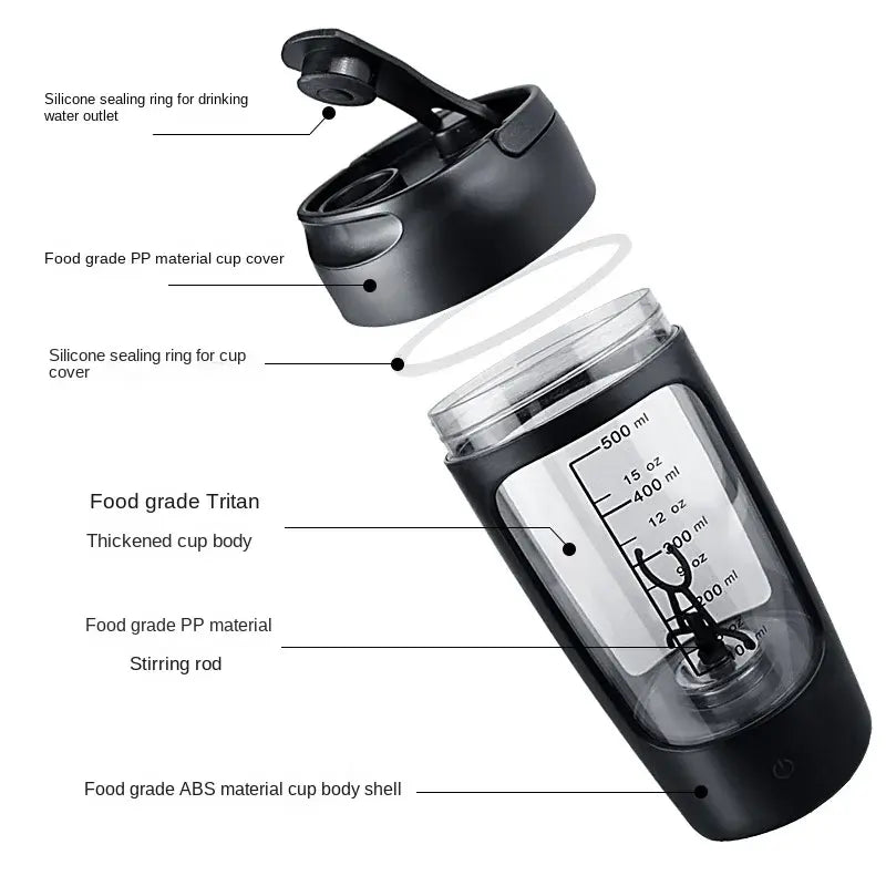 PowerMix Portable Protein Shaker